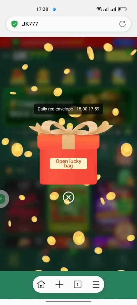 UK777 Game Lucky Box